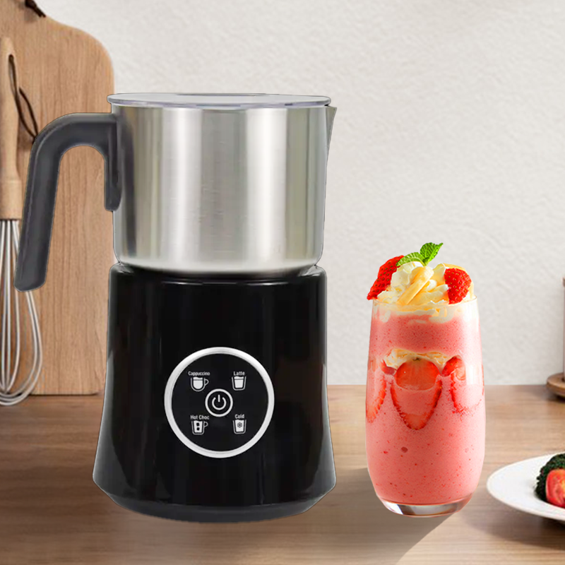 ll-in-1 BaristaMaker Milk Frother, Electric Foam Frother for Latte Art Microfoam and Coffee, 15oz/450ml Automatic Milk Warmer with 30 Drinks, Dishwasher Safe, Dairy/Plant-Based Milk ll-in-1 BaristaMaker Milk Frother, Electric Foam Frother for Latte Art Microfoam and Coffee, 15oz/450ml Automatic Milk Warmer with 30 Drinks, Dishwasher Safe, Dairy/Plant-Based Milk