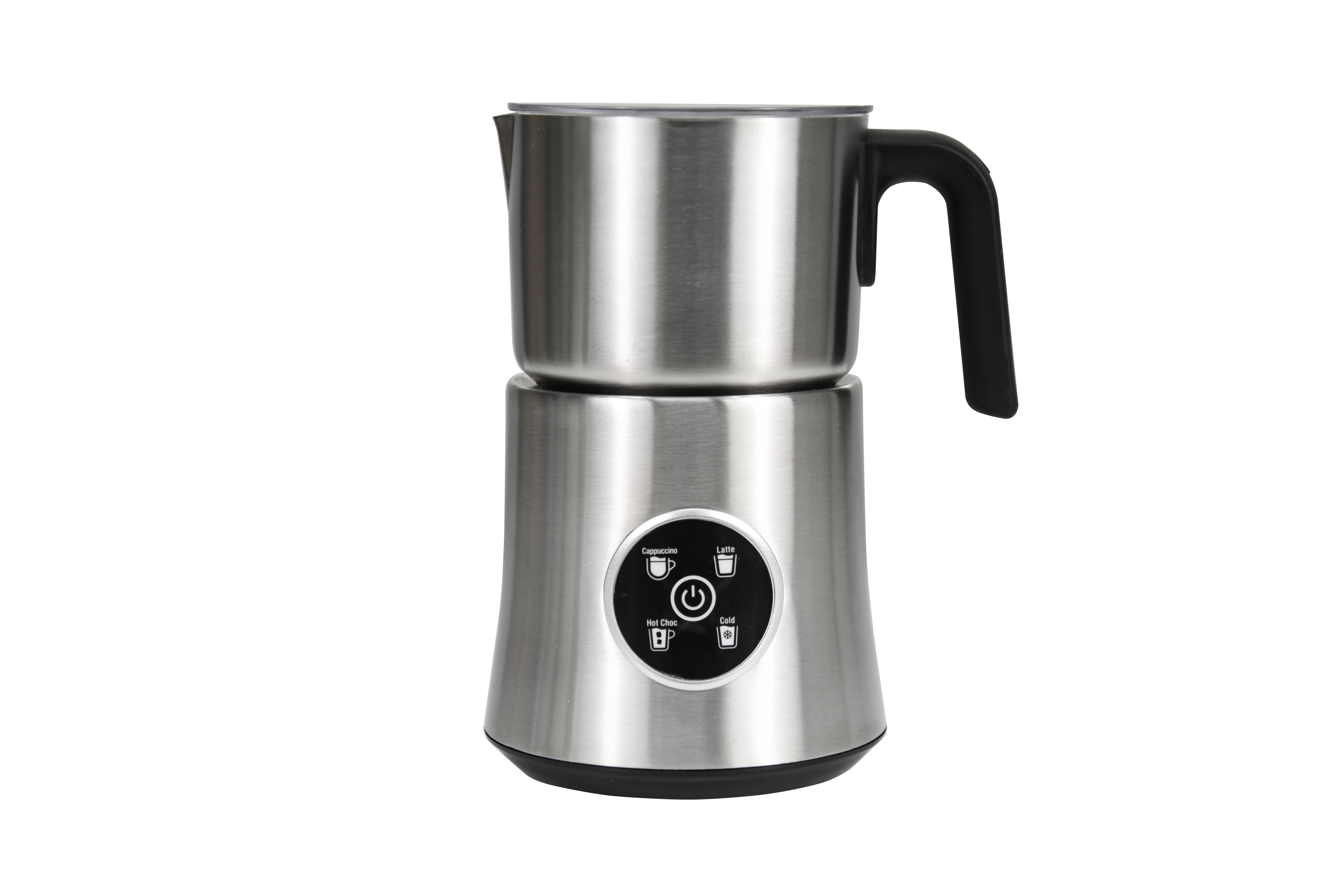 Hot Chocolate Maker with 5 in 1 Milk Frother and Steamer, Professional Milk Steamer, 17 oz/3.5 oz, Stainless Steel, Hot and Cold Milk Frother for Latte, Macchiato, Cappuccino and Hot Chocolate Hot Chocolate Maker with 5 in 1 Milk Frother and Steamer, Professional Milk Steamer, 17 oz/3.5 oz, Stainless Steel, Hot and Cold Milk Frother for Latte, Macchiato, Cappuccino and Hot Chocolate