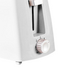 Máy nướng bánh mì 2 lát, TS-1101, các khe rộng, 6 cài đặt bóng, 850 watt, khay vụn, nút hủy