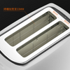 Máy nướng bánh mì 2 lát, TS-1101, các khe rộng, 6 cài đặt bóng, 850 watt, khay vụn, nút hủy
